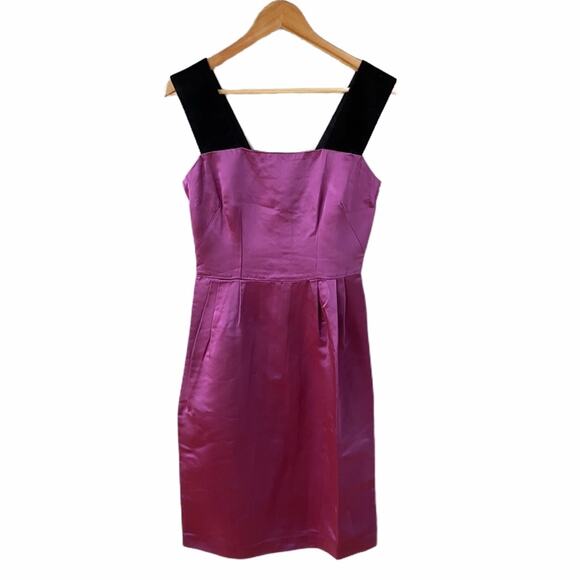 D&G Dolce & Gabbana Satin & Velvet Dress (IT 40 / US 4) - Picture 11 of 15